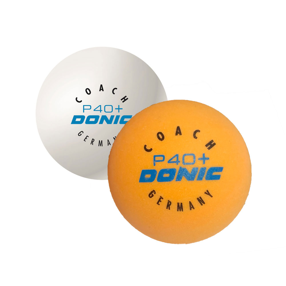 Trainingsball Donic Coach P-40+** Cell-Free 120 Bälle