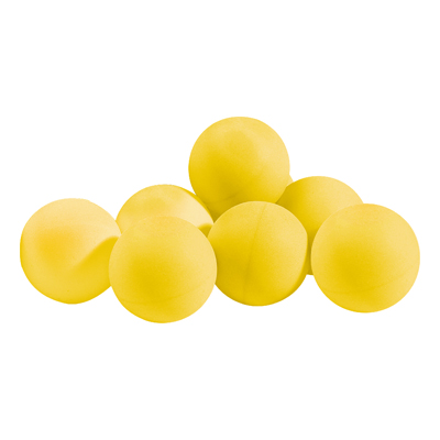 Tischtennisball Ball Colour cell-free gelb